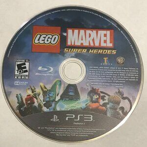 LEGO Marvel Super Heroes (Sony PlayStation 3, 2013) PS3 Black Label Tested